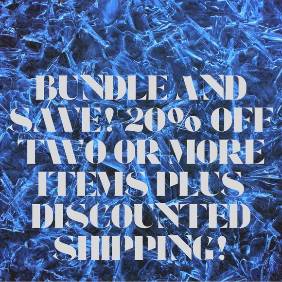 Bundle 2 or more items and receive 20% off plus reduced shipping cost. - Picture 1 of 1